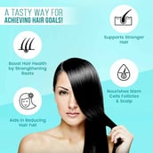 6 - Big Muscles Hair Vitamins with DHT Blocker & Omega-3,  160 g  Orange 