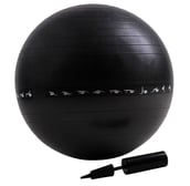 B Fit USA Gym Ball with Pump, Black (8102) 65 cm