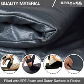 2 - Strauss Yoga Mat Rolling,  Grey  10mm 
