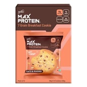 1 - RiteBite Max Protein Cookies,  6 Piece(s)/Pack  Oats & Raisins 
