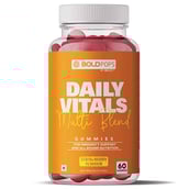 1 - Boldfit Daily Vitals, 60 gummies Strawberry