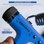3 - Boldfit Adjustable Hand Grip Strengthener,  Black Blue 