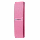 7 - Boldfit Fabric Resistance Band,  Pink  Free Size (Medium Resistance) 