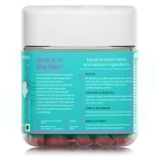 benefits - Nyumi Happy Hair,  50 gummies  Lush Strawberry 