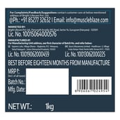 MuscleBlaze Beginner's Protein 2.2 lb Chocolate - Pack of 2