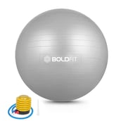 1 - Boldfit Gym Ball,  Grey  65 cm 