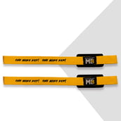 2 - MuscleBlaze Weight Lifting Strap (One More Rep),  Yellow  Free Size 