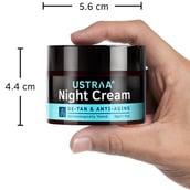 7 - Ustraa Night Cream,  50 g  De-tan and Anti-aging 