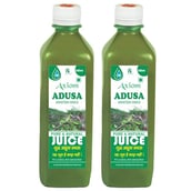 1 - Jeevan Ras Adusa Juice,  Unflavoured Pack of 2  0.5 L 