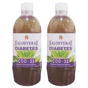 1 - Jeevan Ras Aloevera Cod 32,  1 L  Unflavoured Pack of 2 