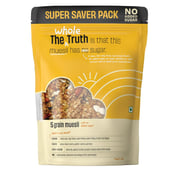 1 - The Whole Truth Muesli, 750 g 5 Grain Muesli with No Added Sugar