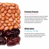 4 - The Whole Truth Peanut Butter with Dates,  325 g  Crunchy 