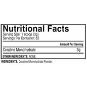 supplement - Gaspari Nutrition Creatine,  Unflavoured  0.55 lb 