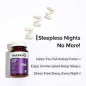 3 - TrueBasics Sleep Easy with Melatonin Suntheanine Valerian Root L-Tryptophan, 30 capsules