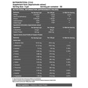 supplement - Big Flex Essential Glutamine, 0.55 lb Unflavoured