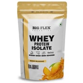 1 - Big Flex Essential Whey Protein Isolate,  2.2 lb  Mango Milkshake 