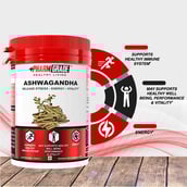 2 - Big Flex Prime Muscle Mass Gainer,  13.2 lb  Banana & Strawberry + Pharmgrade Healthy Living Ashwagandha 60 Tabs Free 