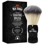 1 - Man Arden Premium Shaving Brush, 1 Piece(s)/Pack With Ultra Soft & Absorbent Bristles (Elegant Black)