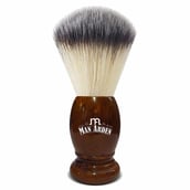 2 - Man Arden Premium Shaving Brush,  1 Piece(s)/Pack  With Ultra Soft & Absorbent Bristles (Vintage Finish Brown) 