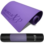 1 - MuscleXP Yoga Mat with Cover Bag,  Purple  6 mm 