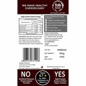 2 - Fabbox High Protein Nacho Rings, Unflavoured 160 g