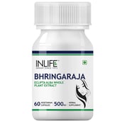 INLIFE Bhringaraja Extract 500 mg,  60 veggie capsule(s) 