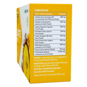 3 - Zeon Zeotum Latte,  Curcumin and Kesar  30 sachets/pack 