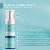 2 - Azani Active Care Acne Clarifying Cleanser,  100 ml  with Salicylic Acid 1% + Glycolic Acid 0.5% (Pack of 3) 