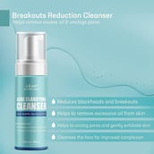 2 - Azani Active Care Acne Clarifying Cleanser,  100 ml  with Salicylic Acid 1% + Glycolic Acid 0.5% 