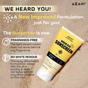 2 - Azani Active Care Sunscreen, 80 g for All Skin Types (Pack of 3)