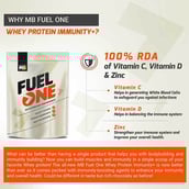 10 - MB Fuel One Whey Protein Immunity+ OP,  2.2 lb  Berry Blast 