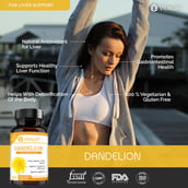 5 - VITAWIN Dandelion for Liver Support (500 mg),  60 capsules 