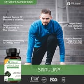 5 - VITAWIN Spirulina (500 mg),  60 capsules 