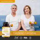 5 - VITAWIN Turmeric Curcumin (500 mg),  60 capsules 