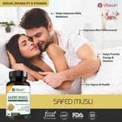 5 - VITAWIN Safed Musli, 60 capsules