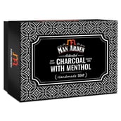 7 - Man Arden Activated Charcoal with Menthol Handmade Soap, 125 g Deep Clean & Smooth Skin