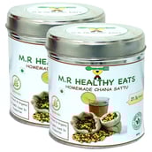 1 - M.R Healthy Eats Homemade Chana Sattu,  Natural Pack of 2  400 g 