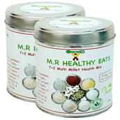 1 - M.R Healthy Eats 7+2 Multi-Millet Health Mix Flour,  Natural Pack of 2  400 g 