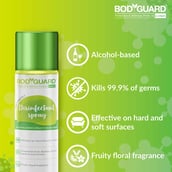 2 - BodyGuard Multiprotect Disinfectant Spray,  Fruity Floral  300 ml  Kills 99.9% of Germs 
