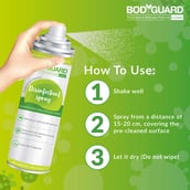 7 - BodyGuard Multiprotect Disinfectant Spray,  Fruity Floral  300 ml  Kills 99.9% of Germs 