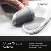 5 - Boldfit Posture Corrector,  White and Grey  Small 