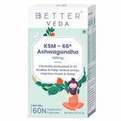1 - Bbetter Veda KSM-66 Ashwagandha, 60 veggie capsule(s)