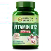 1 - Himalayan Organics Vitamin B12 1500mcg,  60 tablet(s)  Unflavoured 