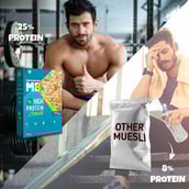 4 - MuscleBlaze High Protein Muesli OP, 0.4 kg Fruits & Nut