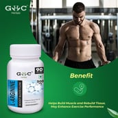 7 - GHC L Arginine 500 mg,  90 capsules 