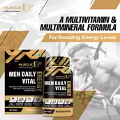 3 - MuscleXP Men Daily Vital Energy, 60 tablet(s) Unflavoured