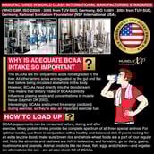 5 - MuscleXP Instantized BCAA 6000 with L-Alanine & Taurine, 0.88 lb 44 Servings Orange