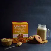 4 - UNIFIT Whey Protein Cookies,  6 Cookie(s)/Pack  Peanut Butter 