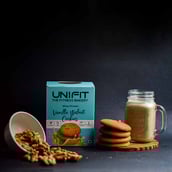 4 - UNIFIT Whey Protein Cookies,  6 Cookie(s)/Pack  Vanilla Walnut 