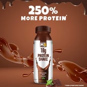 4 - MuscleBlaze 18g Protein Shake,  6 Piece(s)/Pack  Chocolate Mint